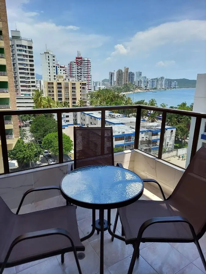 Apartment Apartamento Vista Azul Rodadero Laureles 801 Gaira